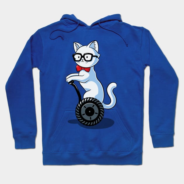 Nerdy Cat Hoodie by SJayneDesign